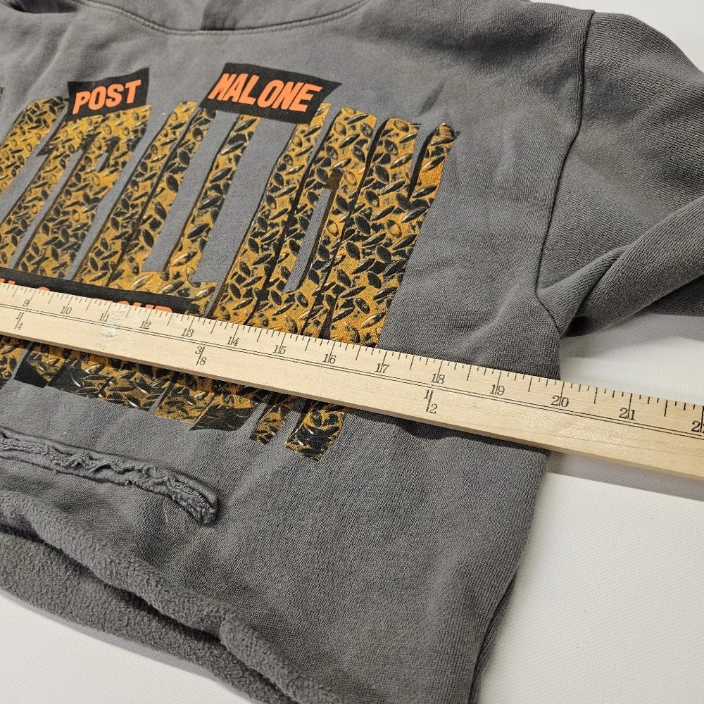 Post Malone Hoodie Mens Size S F-1 Trillion Tour 2024 Green Truck Official Merch - Picture 3 of 6